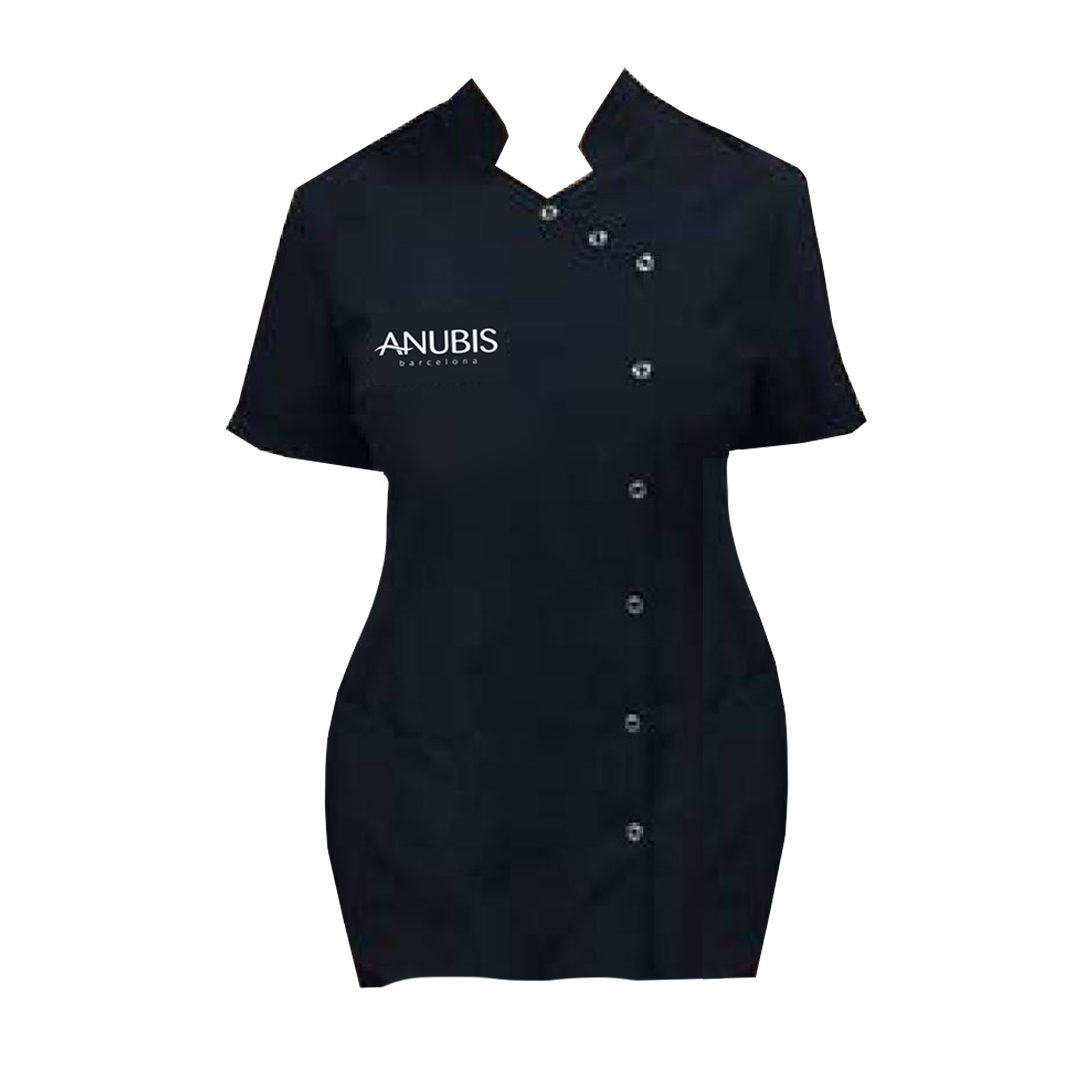 Schwarze Spa-Jacke Anubis Barcelona L